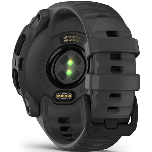SFS195_Cardio et GPS GARMIN INSTINCT E 40 MM BLACK BEZEL W/ CHARCOAL BAND