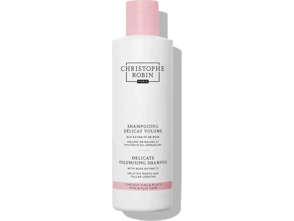 Christophe Robin Delicate Volumizing Shampoo med rosenekstrakter daglig volumengivende shampoo til fint hår 250 ml