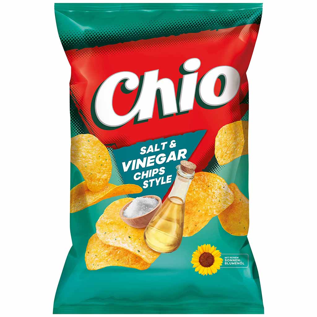 Chio Chips Salt & Vinegar Style 150g MHD:3.2.25
