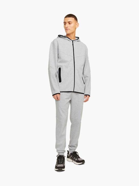 JACK & JONES Jogginghose Grau