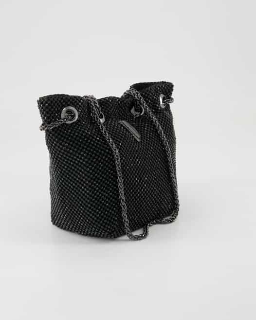 Guess Zalina Pouch Umhängetasche in Schwarz