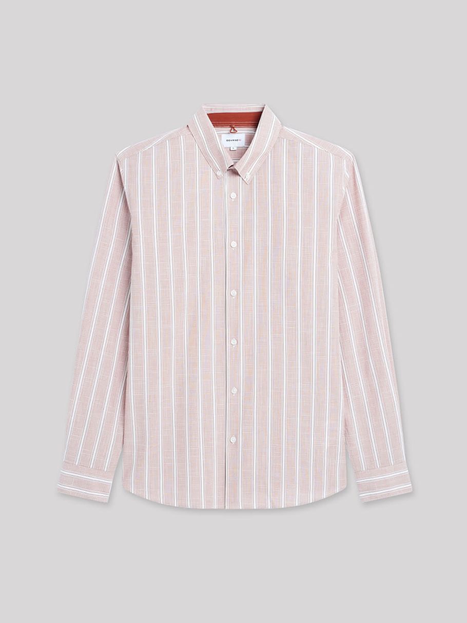Chemise slim rayée