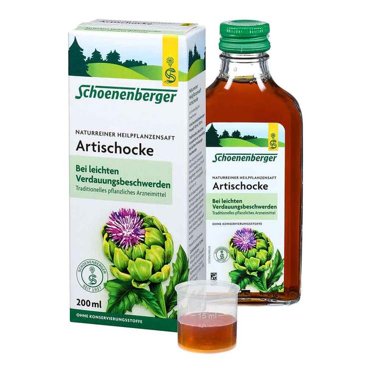 Artischocken Saft Schoenenberger HPS, 200 ml