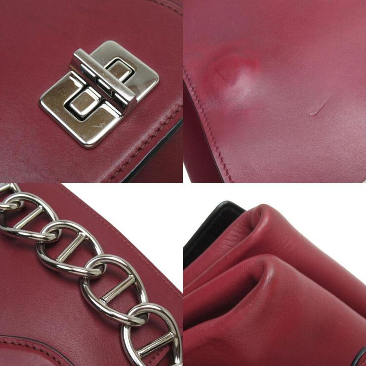 Prada Vintage Prada Shoulder Bag Burgundy