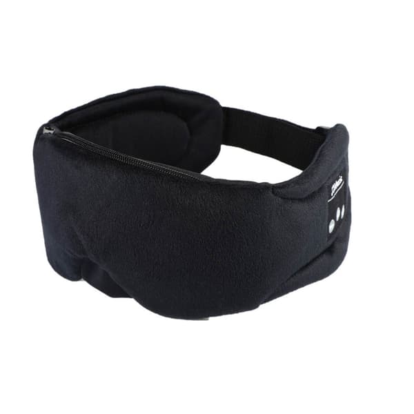 INF Sovemaske med hodetelefoner Bluetooth 5.0 Sort