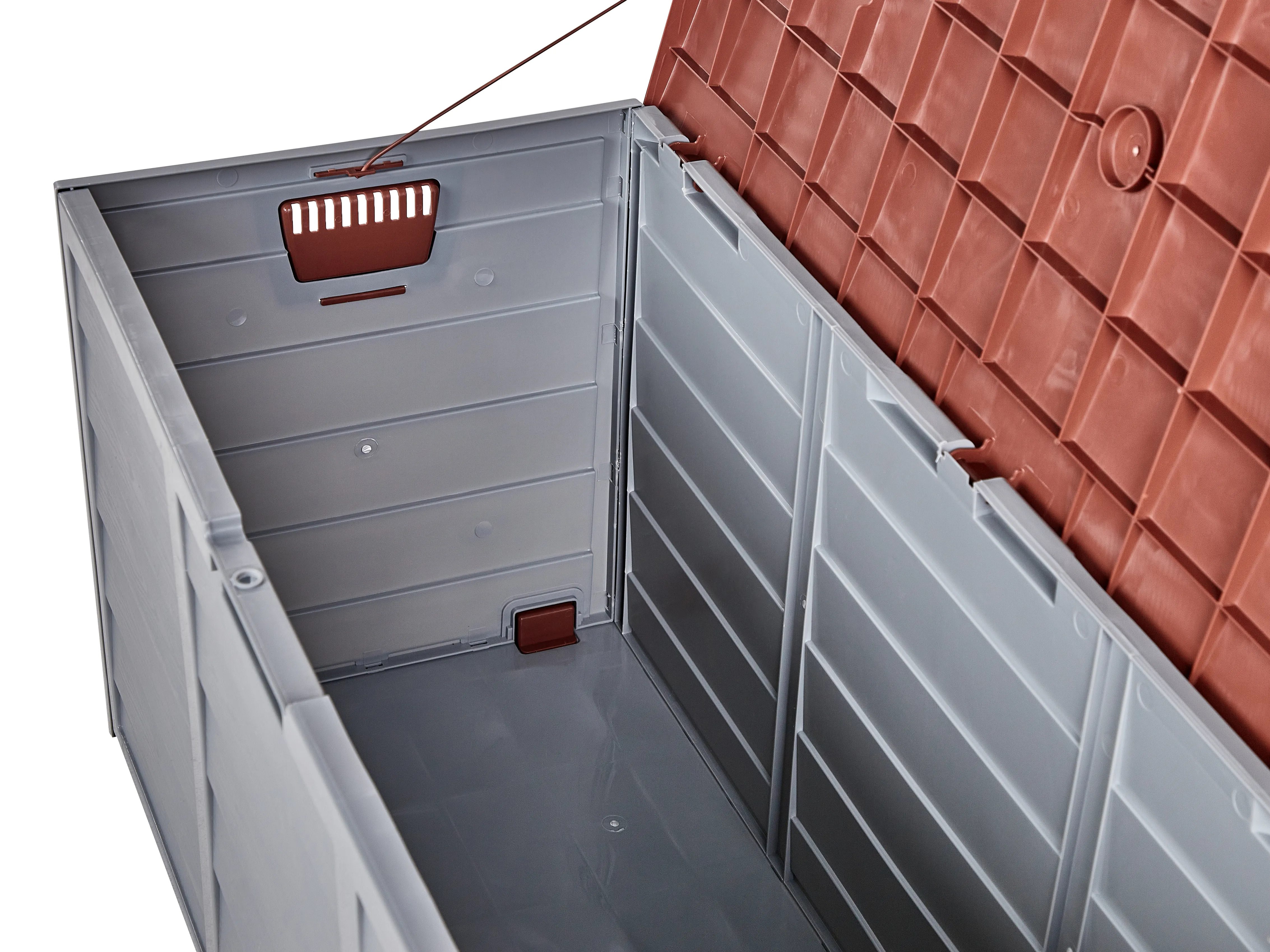 Kussenbox LOCARNO 112 cm 50 cm Bruin