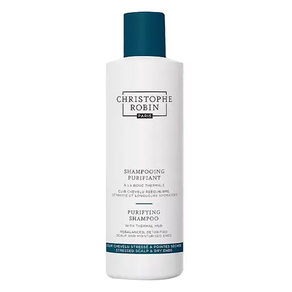 Shampoo Purificante Christophe Robin com Lama Termal 250ml