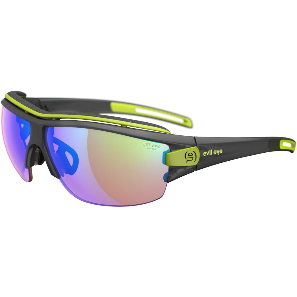 evil eye trace ng pro Sonnenbrille dark grey transparent matt