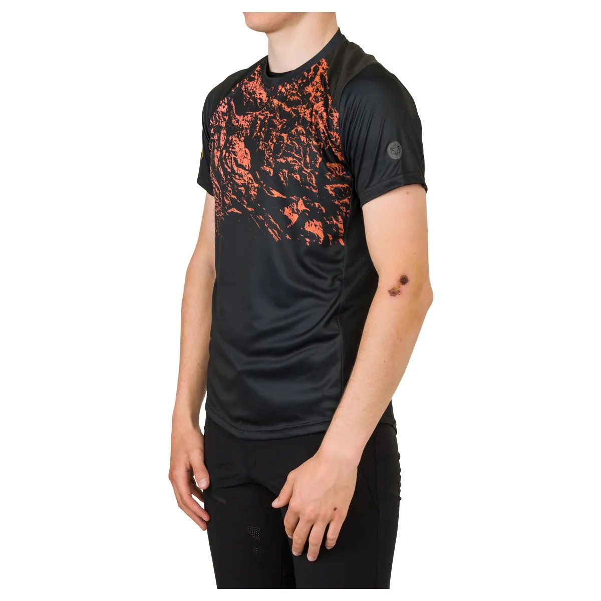 AGU Venture MTB Trøje Kortærmet Sort/Orange