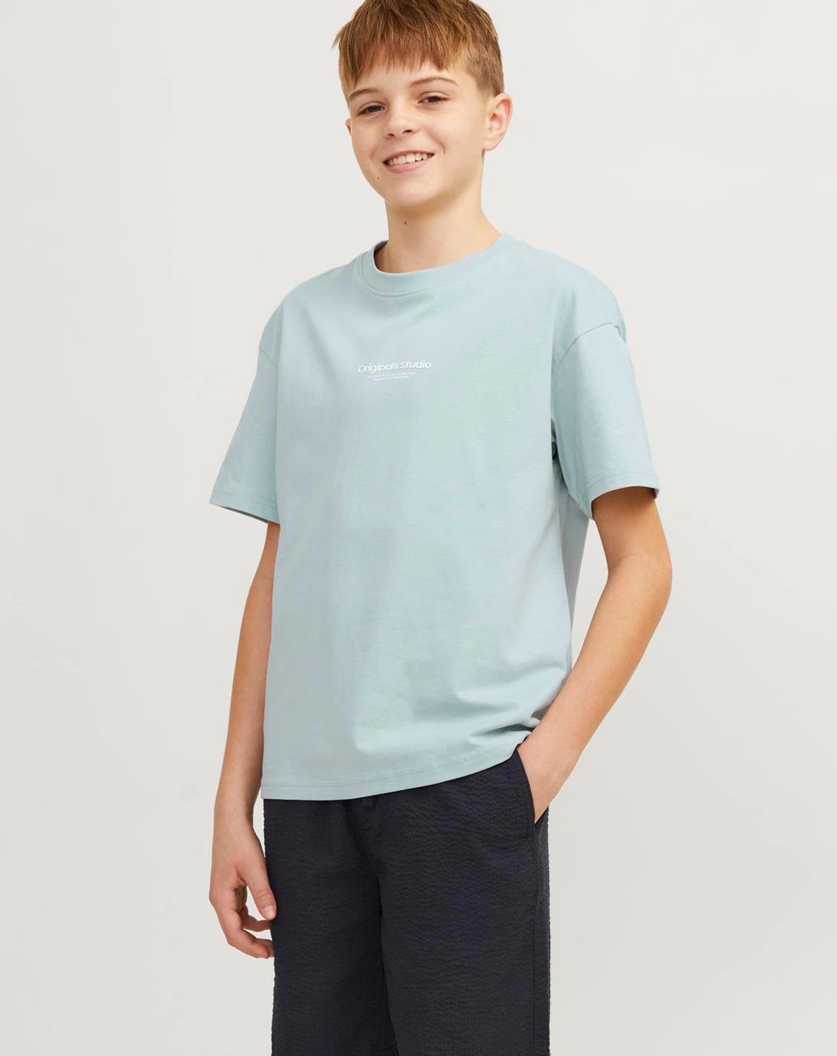 T-Shirt JORVESTERBRO in gray mist
