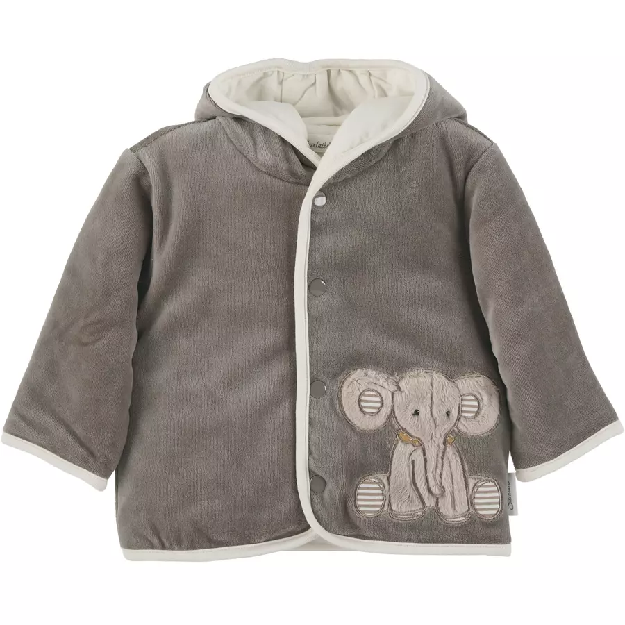 Sterntaler Kapuzen-Jacke Nicki Eddy grau