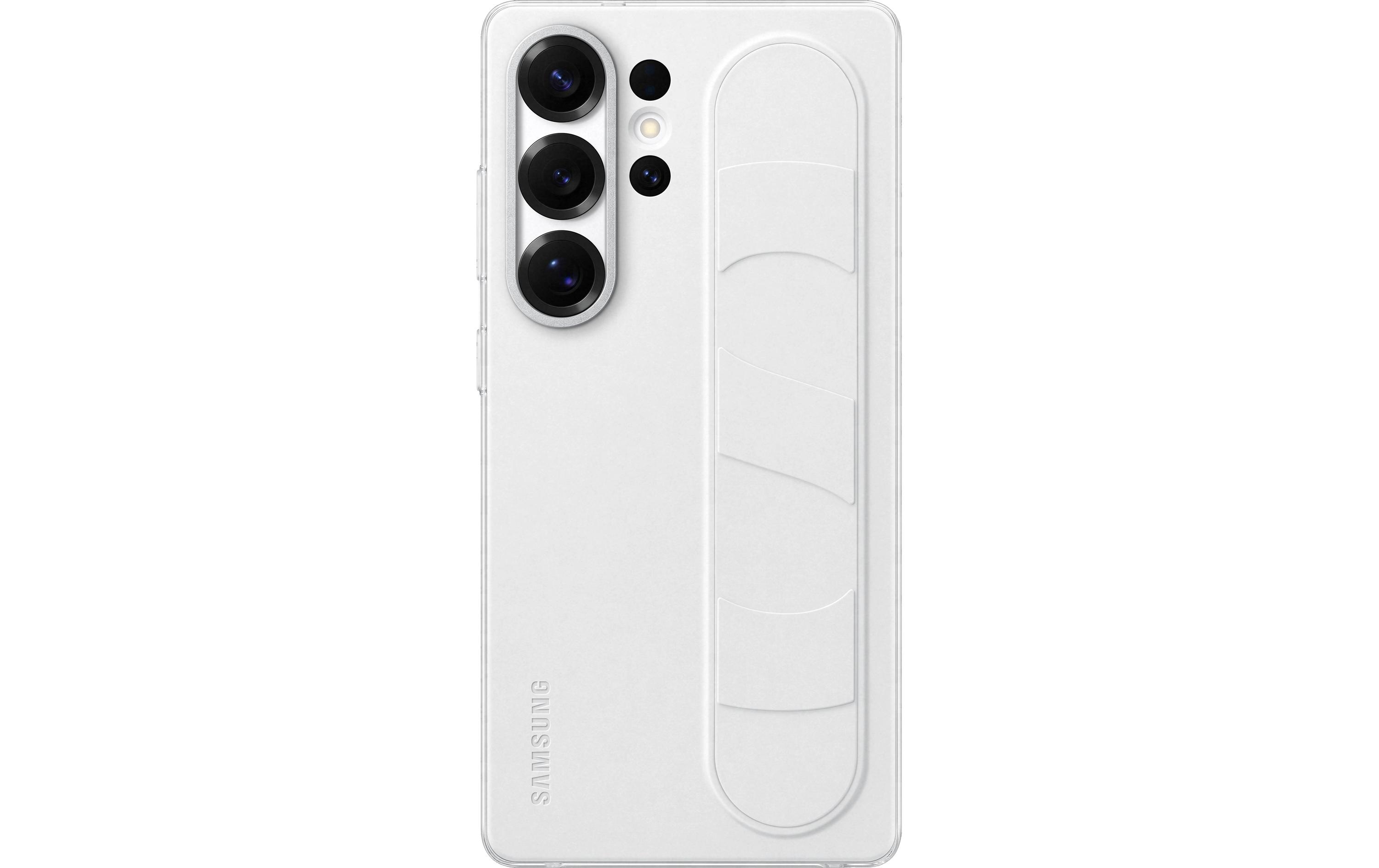 Back Cover Grip Case Galaxy S25 Ultra WeissSchutzhülle für das Samsung Galaxy S25 Ultra