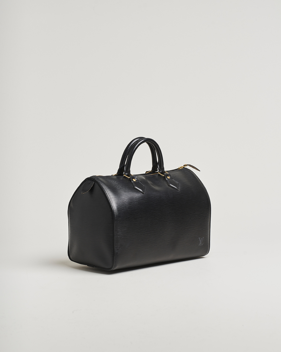 Louis Vuitton Pre-Owned Speedy 30 Epi Leather Handbag Black