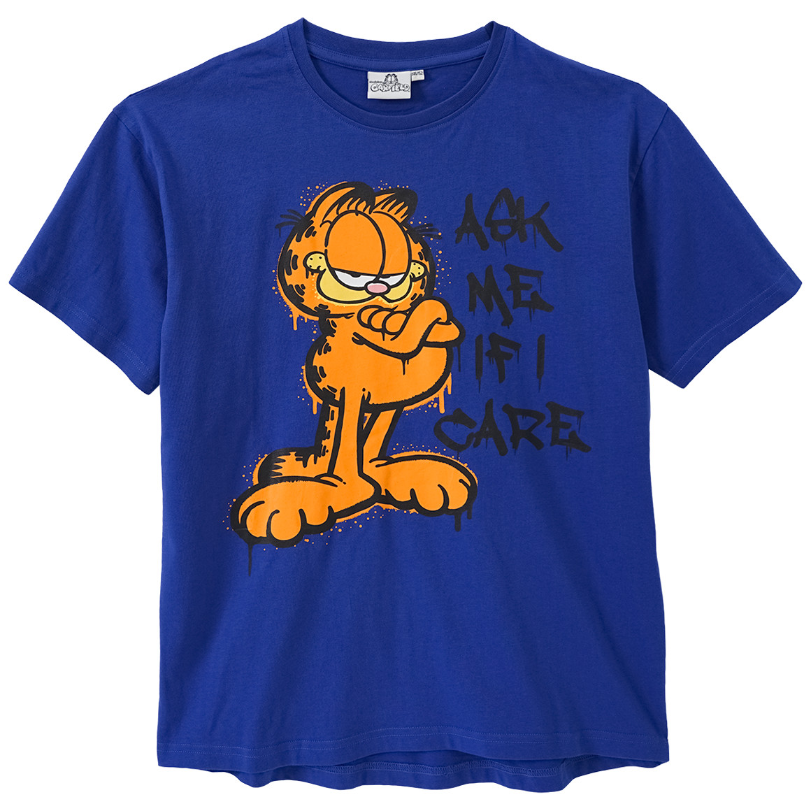 Beatwear Garfield T-Shirt mit Print blau