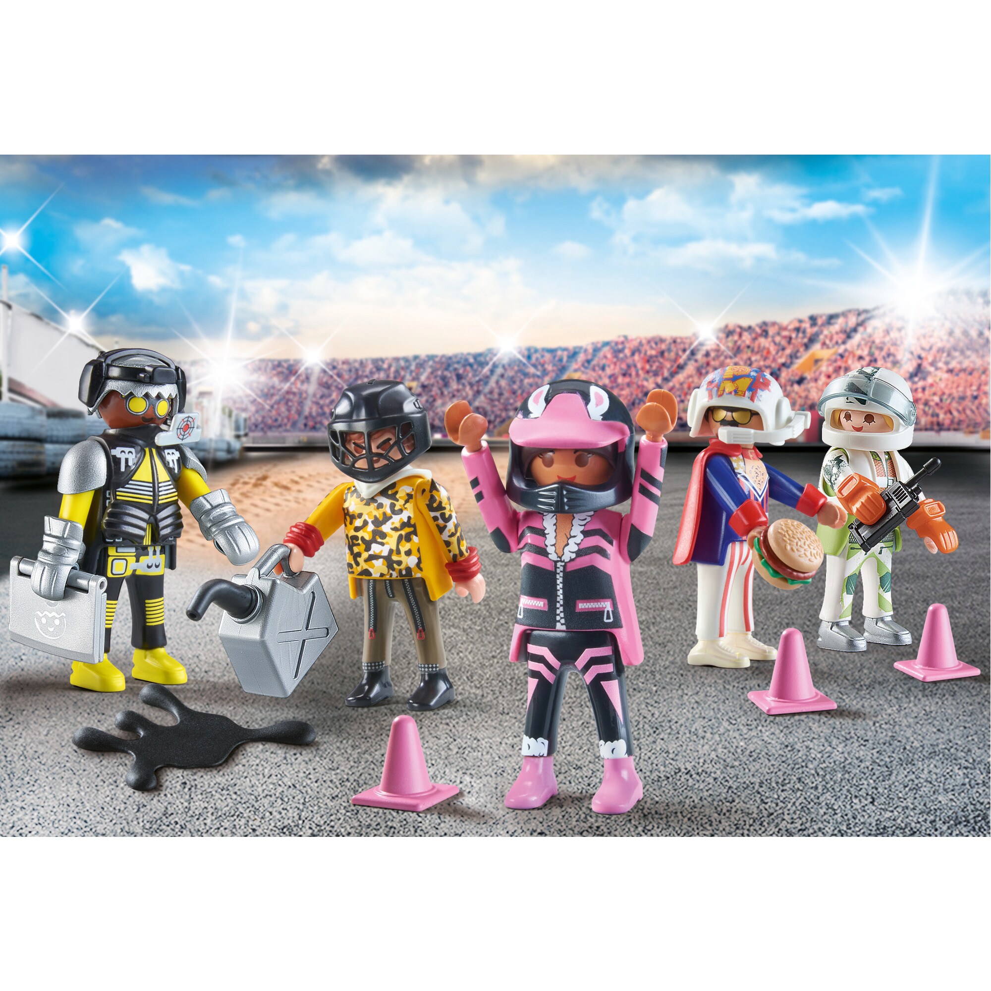 PLAYMOBIL Konstruktionsspielzeug My Figures: Stuntshow