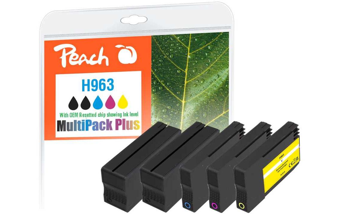 Tinte HP Nr. 963 Multi-Pack Plus C/M/Y/BKDruckerpatrone: Schwarz, Cyan, Magenta, Gelb