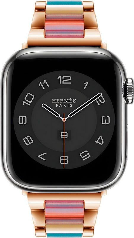 STRAP-IT - Resin Bandje - Roze - Geschikt voor Apple Watch 38 - 40 - 41 - 42mm
