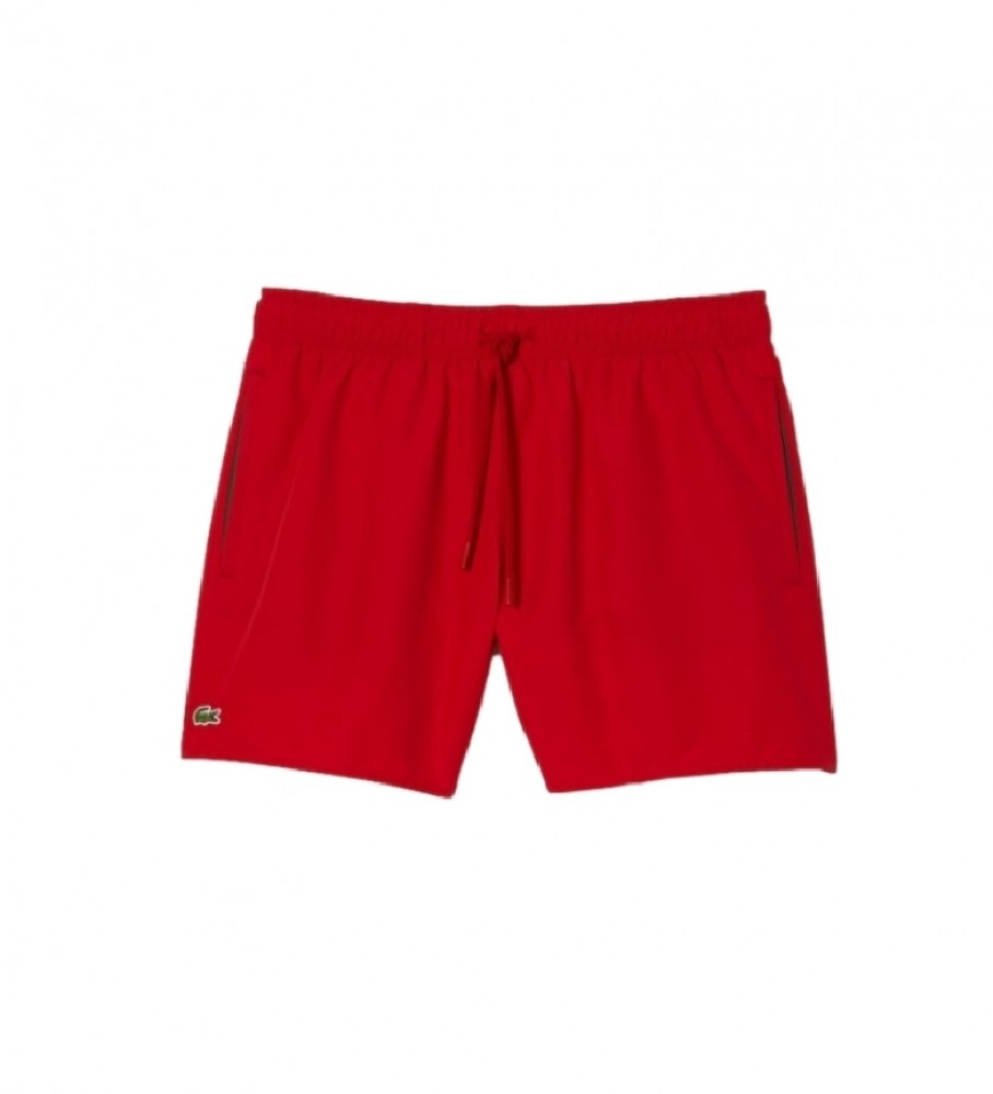 Calção de banho vermelho Lacoste
