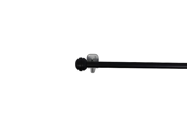 Kit Barre de vitrage Dokos GoodHome extensible ⌀7/9mm Long.50/80cm noir