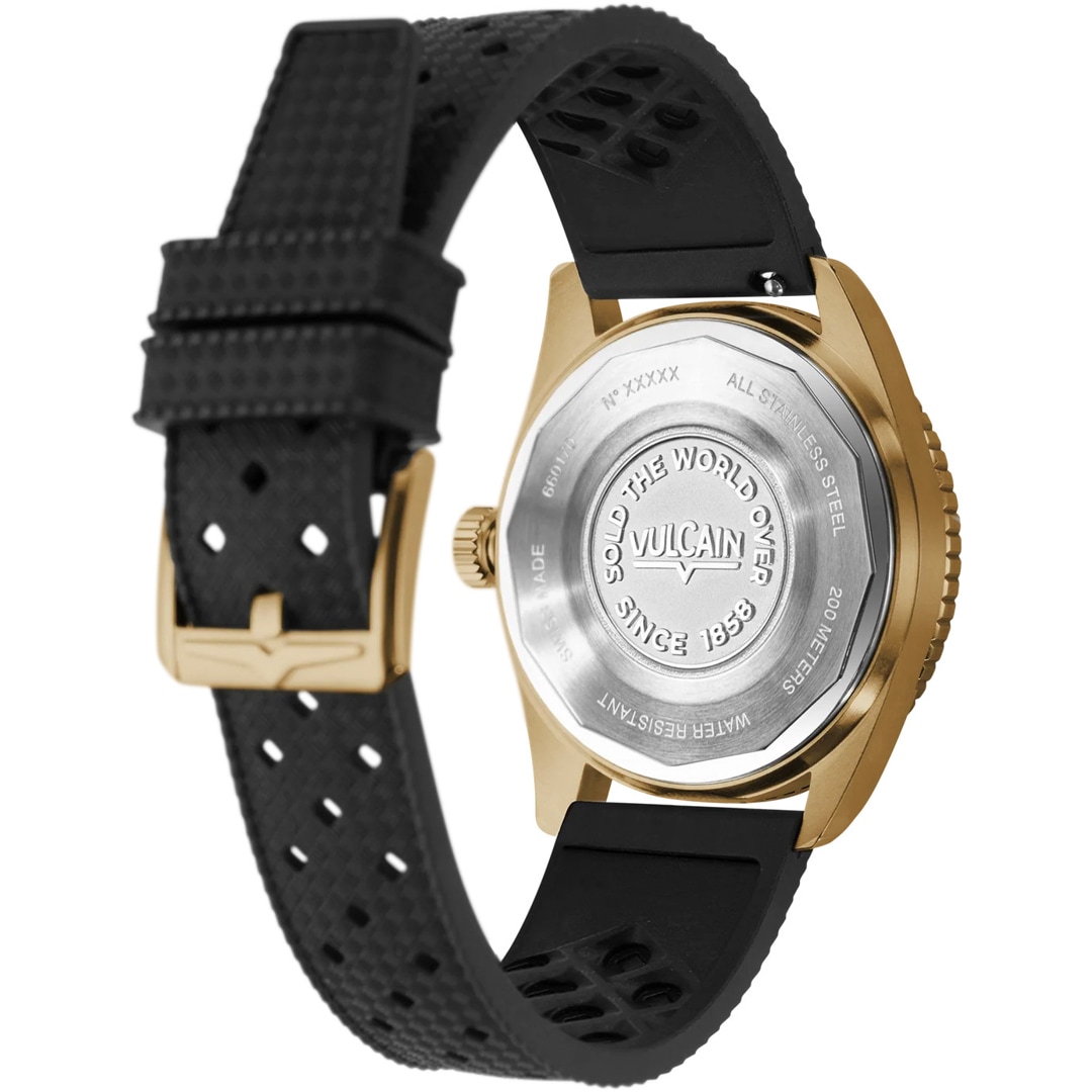 Vulcain Skindiver Nautique Bronze & Grey
