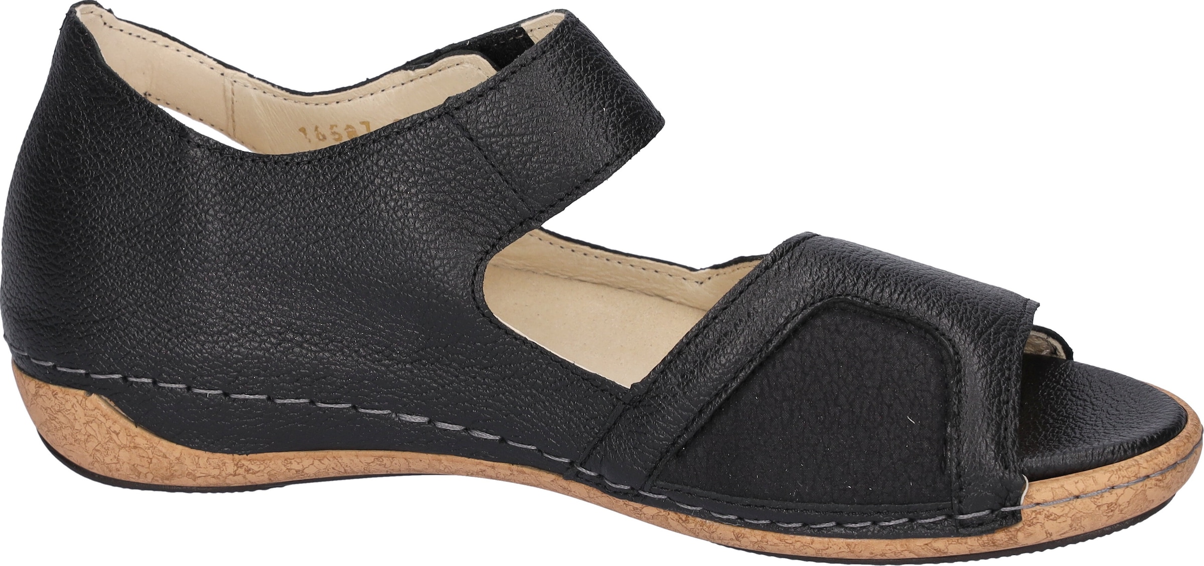 Waldläufer Sandale »Heliett«  , Sommerschuh, Sandalette, Keilabsatz, mit Orthotritt, H-Weite