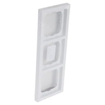 Busch-Jaeger Future Linear Afdekraam 3-voudig Mat Wit