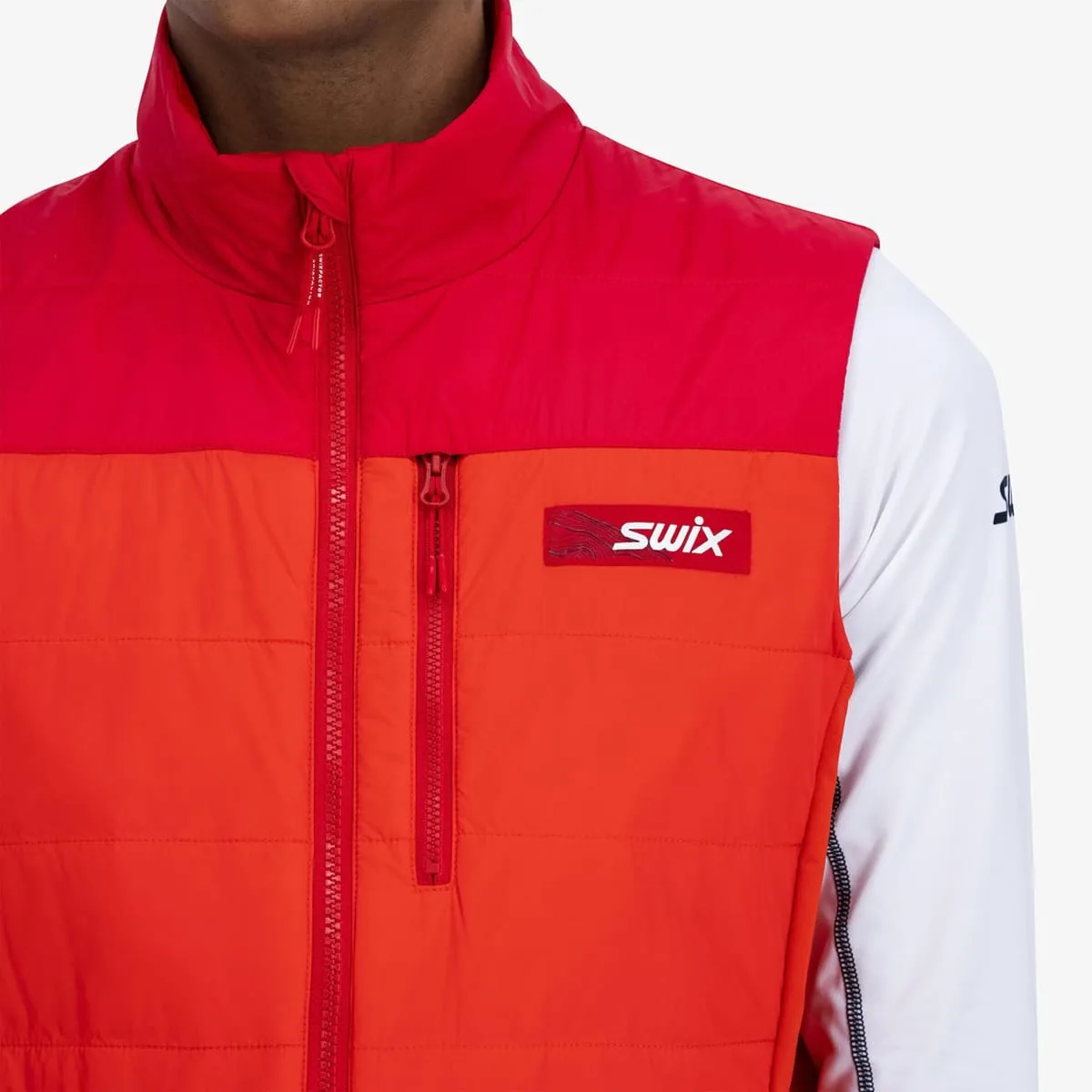 Swix Surmount Primaloft Vest M Fiery Red