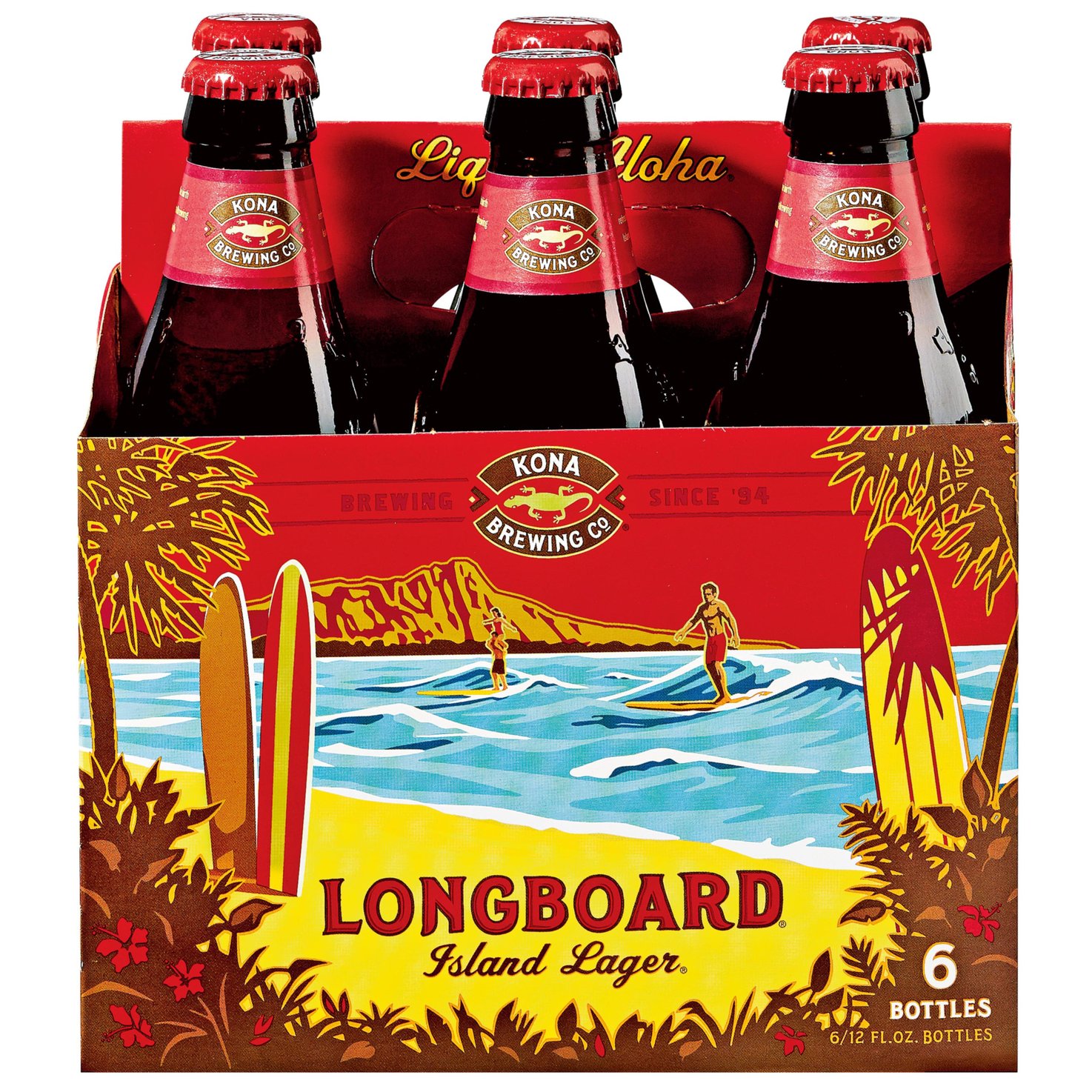 Kona Longboard Island Lagerbier 6x35.5cl -213cl