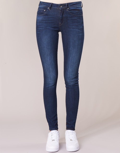 G-Star Raw - MIDGE ZIP MID SKINNY Neutro
