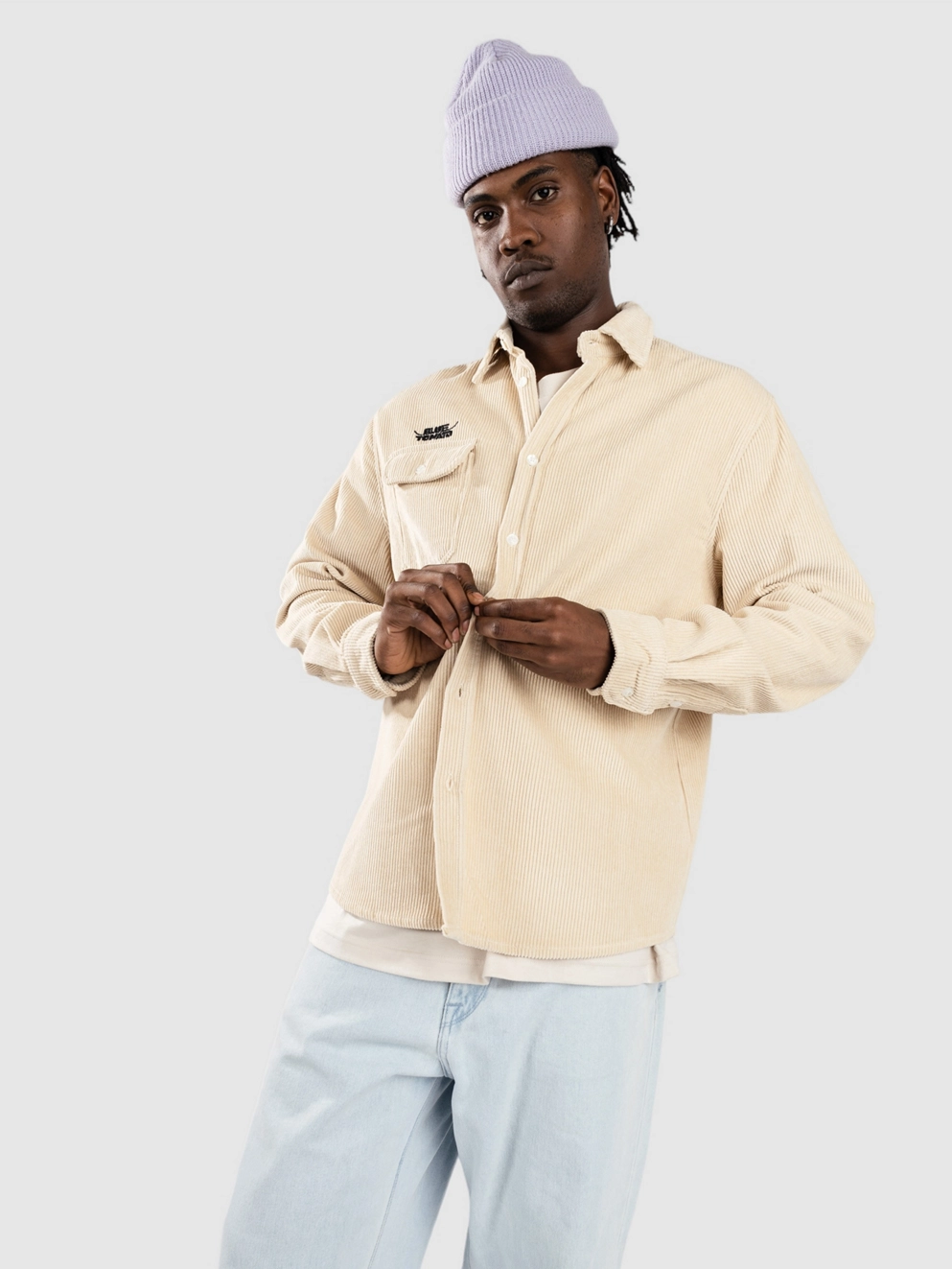 Blue Tomato Cord Shirt beige