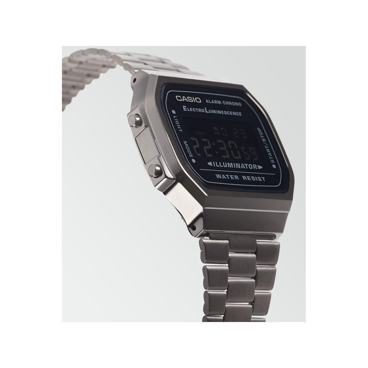Montre CASIO VINTAGE homme bracelet acier inoxydable