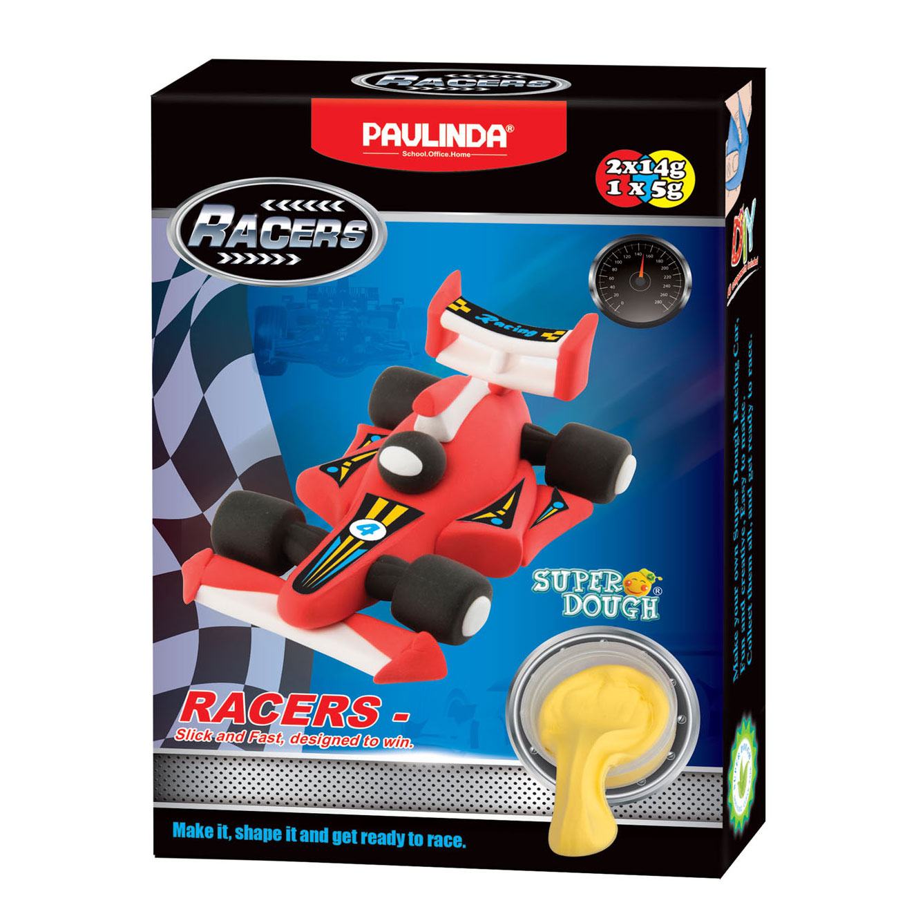 Super Dough Raceauto Kleien