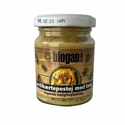 Biogan Kikærtepostej M. Tang Ø - 125 g