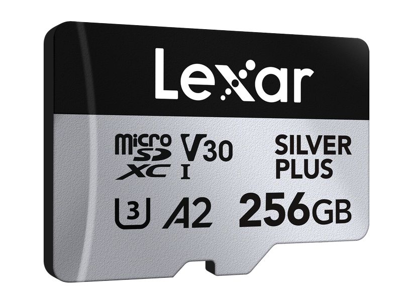 Lexar microSDXC-Karte Professional Silver Plus 256 GB Professionelle MicroSDXC UHS-I-Karte