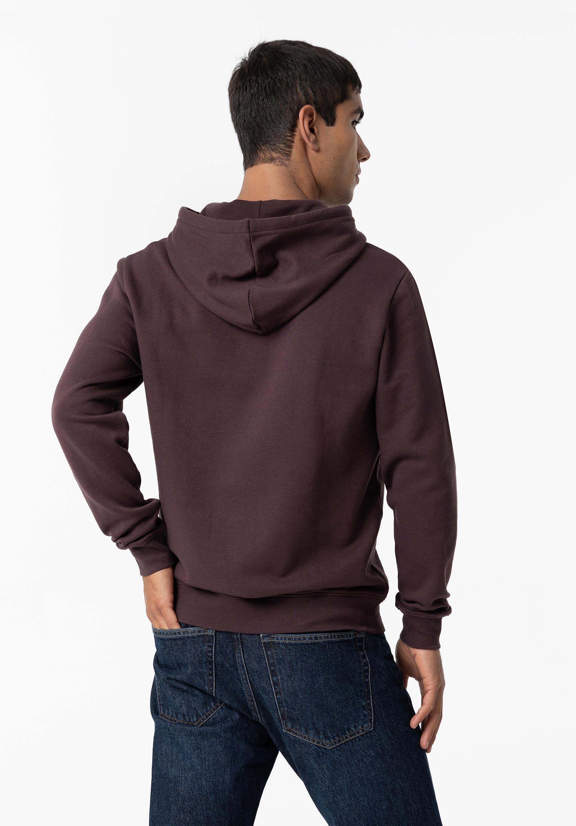 Hoodie com Estampado Frontal