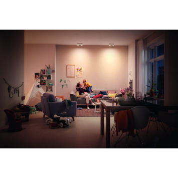 Philips duospot Clockwork LED 2x4.5 watt wit