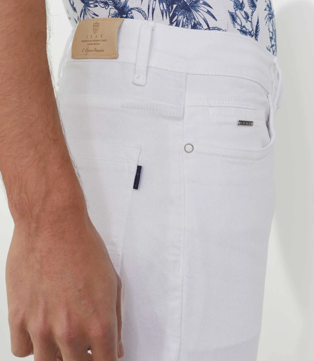 Jean slim blanc 