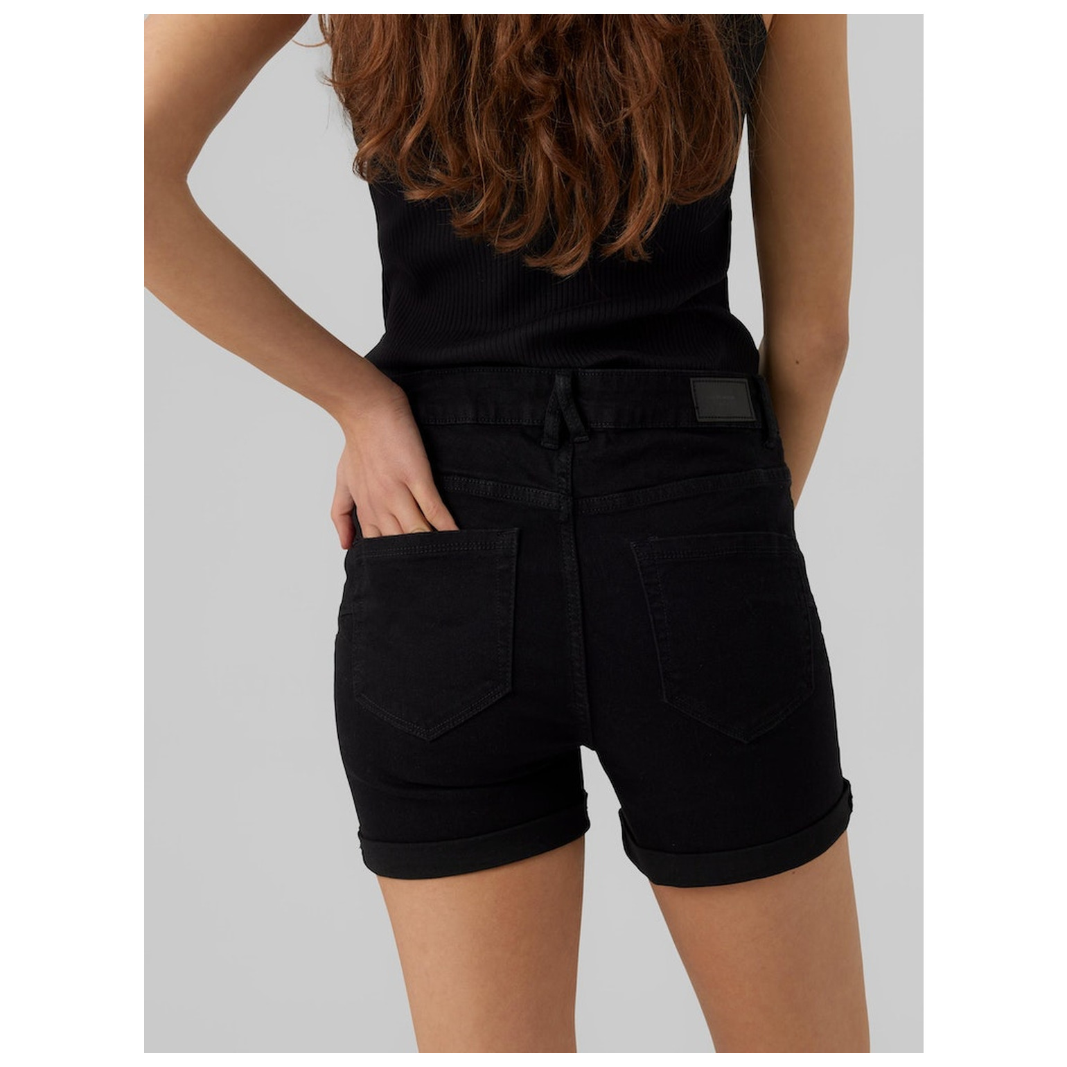 Vero Moda VMLUNA MR FOLD SHORTS MIX GA N