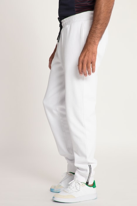 JAY-PI Sweathose, Tennis, Elastikbund, Zipper am Saum, Modern Fit