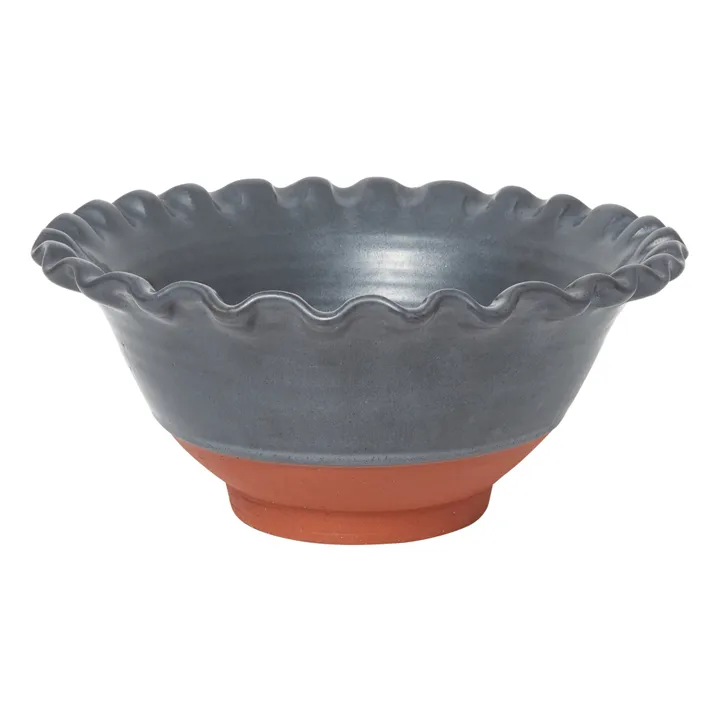 Perla Valtierra Saladier Lola en argile | Gris foncé