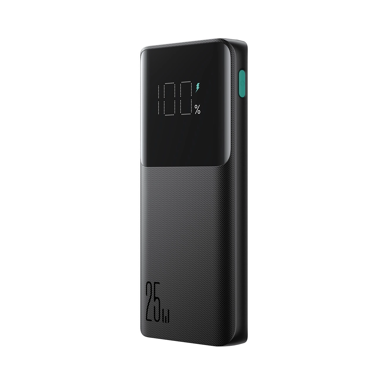 (25W) 10000mAh Dual USB A / USB C Powerbank Power Delivery Ladegerät (JR-PBF20) - Schwarz