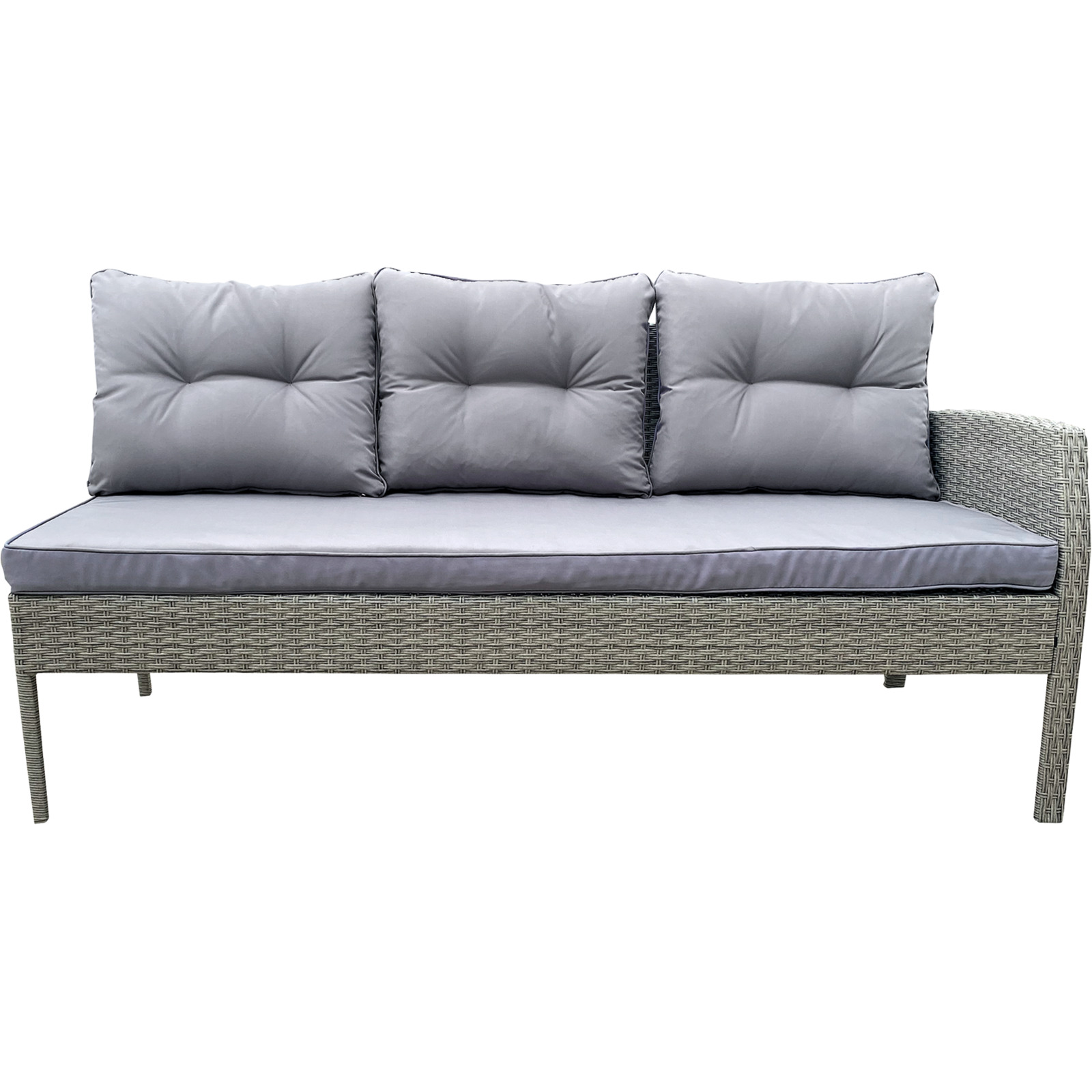 Gartenlounge Manhattan Corner anthrazit