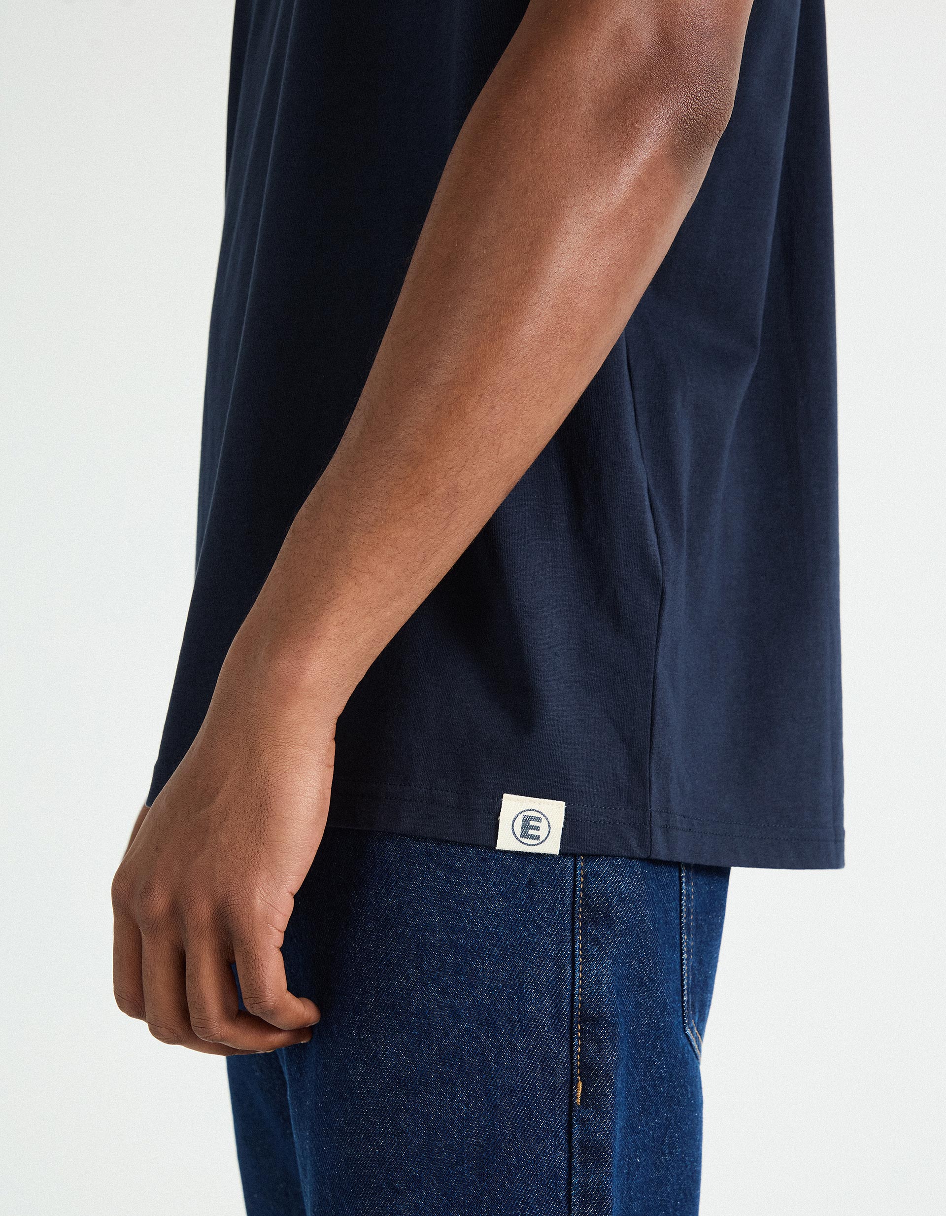 T-shirt, Homem, Azul Escuro