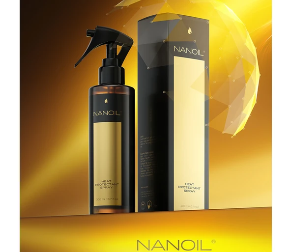NANOIL Heat Protectant Spray Hitzeschutz Spray