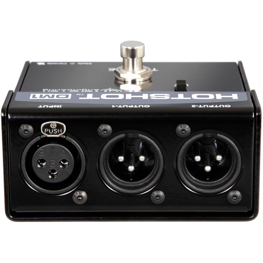 Radial HotShot DM-1 signaalsplitter en mute switch