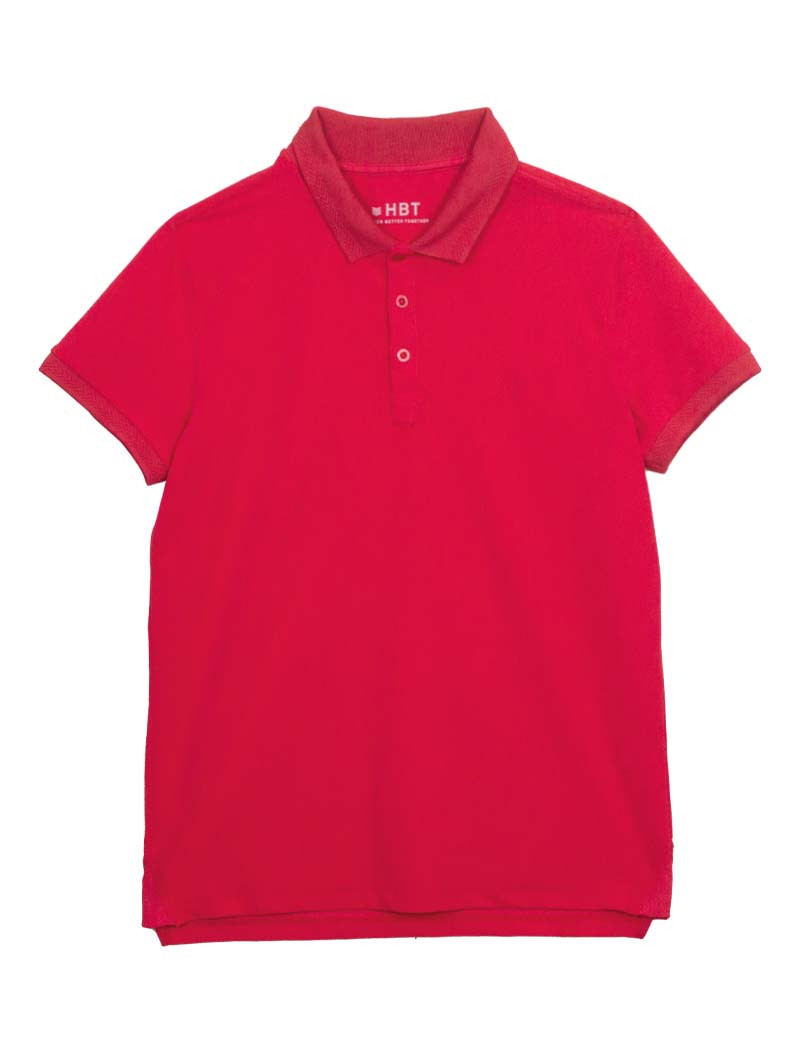 HBT POLO ÉPONGE HOMME ROCK ROUGE