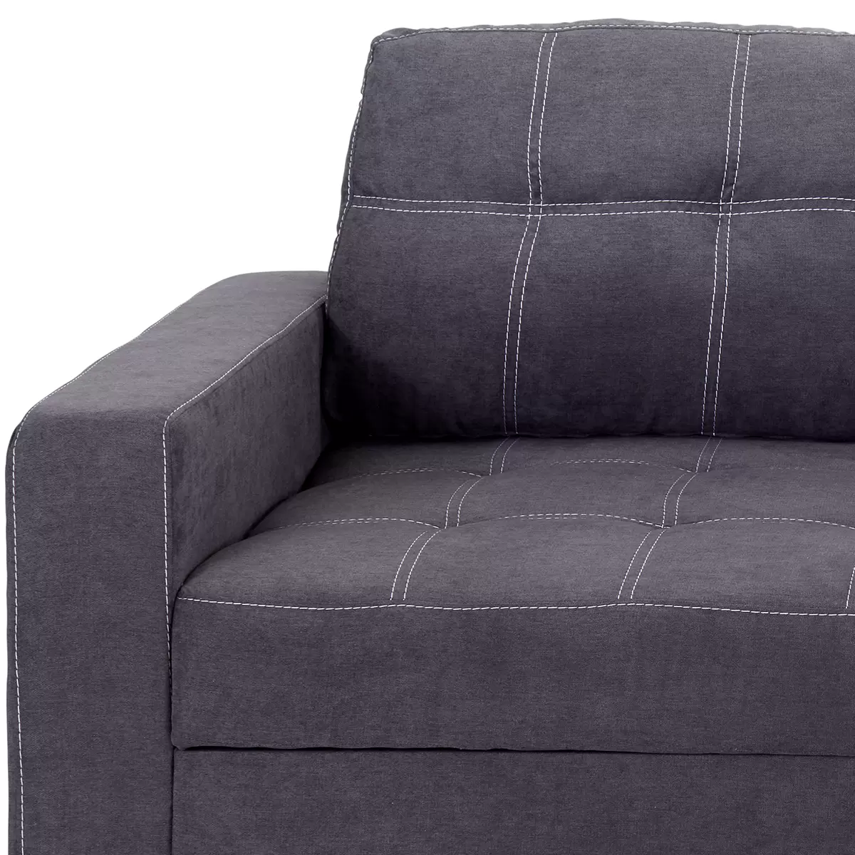 Ecksofa Mediolan 142 x 200 Anthrazit