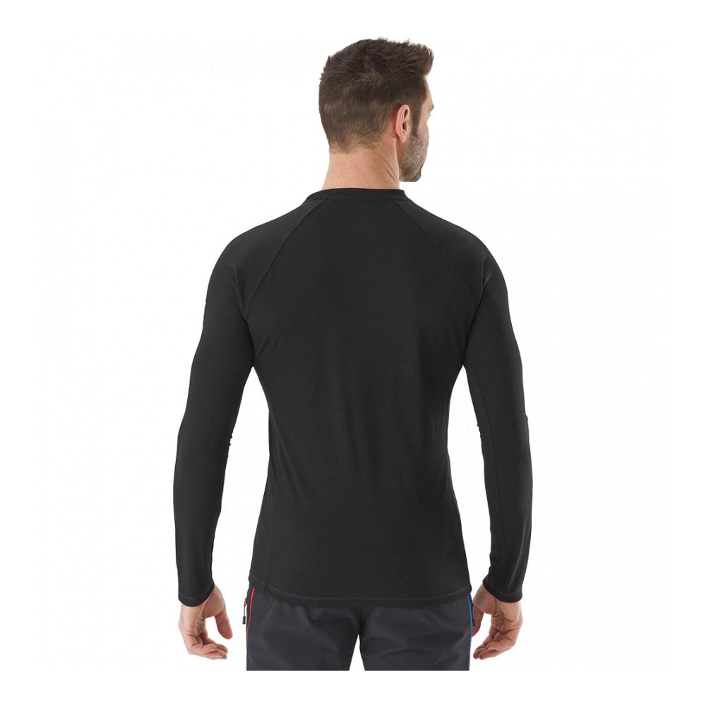 Millet TRILOGY WOOL - Maillot Homme black/noir
