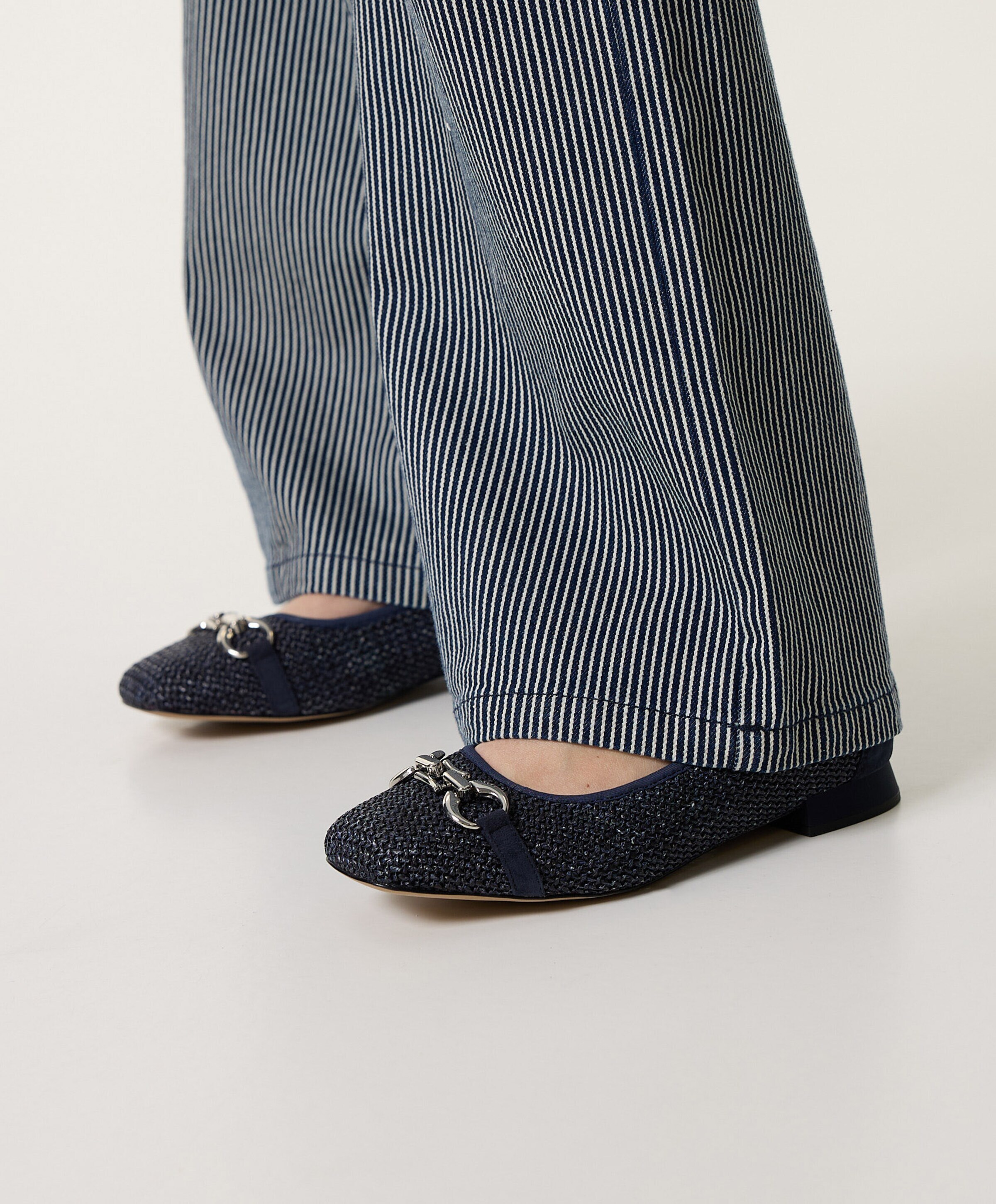 Caprice Woms dames ballerina's blauw