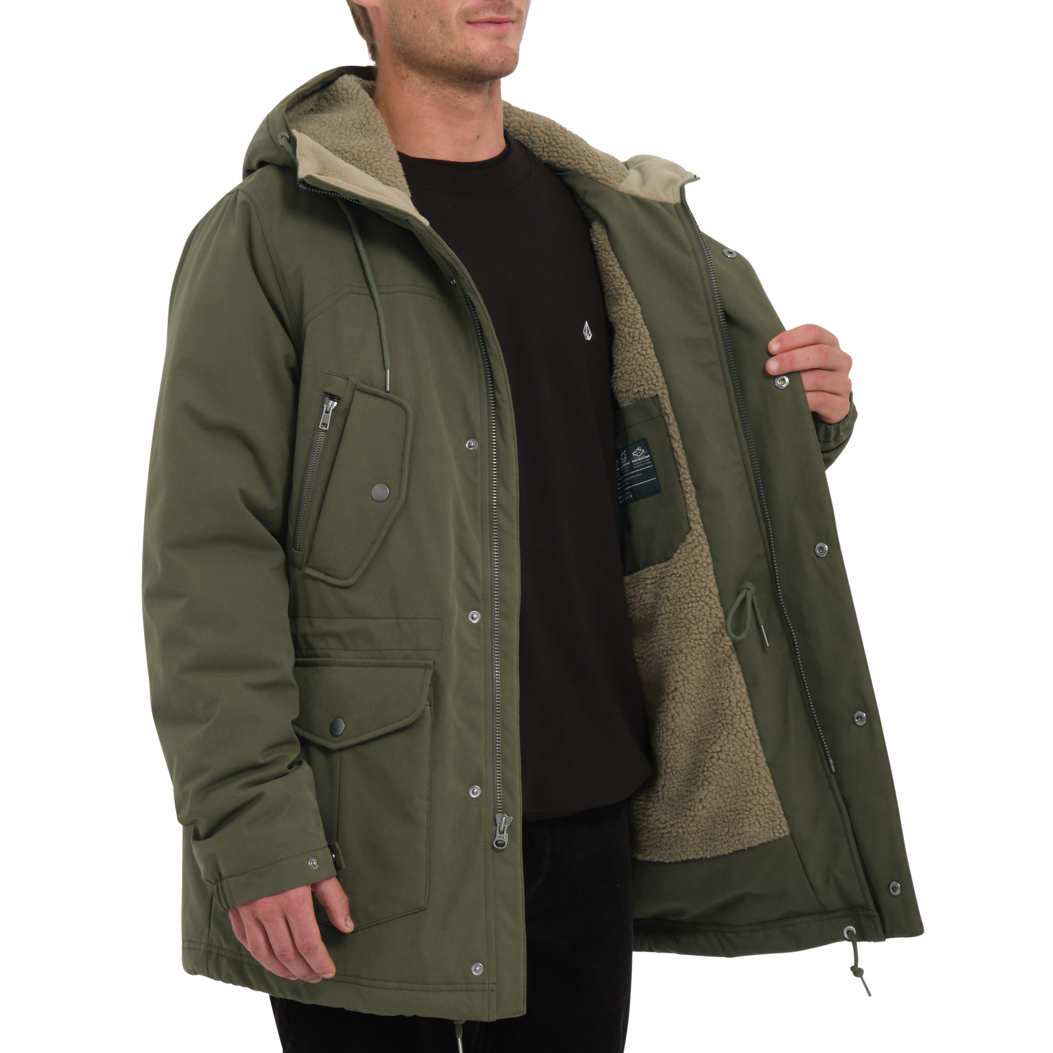 Volcom Starget 5K Parka Black